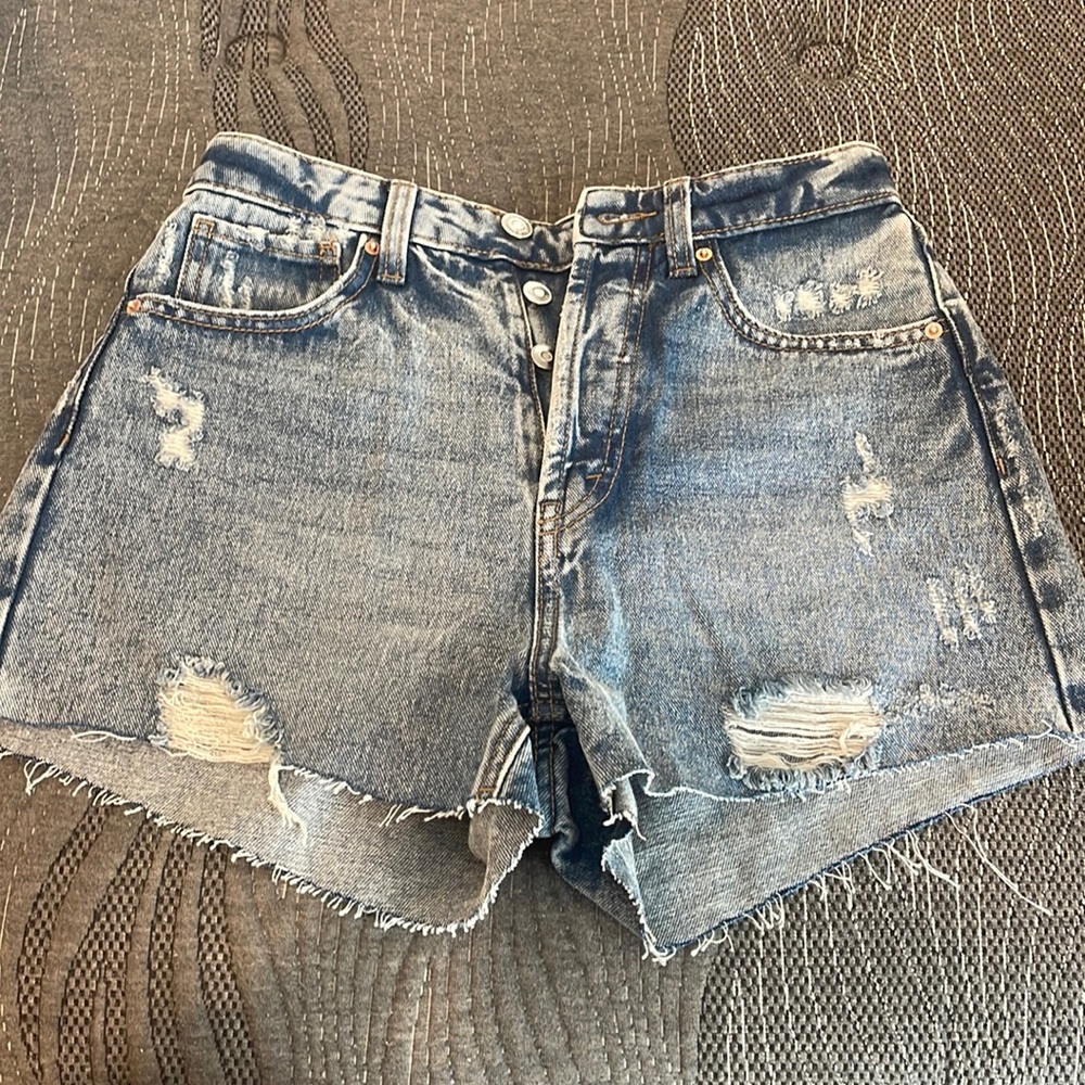 Wild Fable super high rise cut off shorts 0